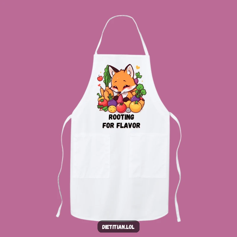 Funny Fox Chef Apron: Cook Up Laughs with this Hilarious Kitchen Gift