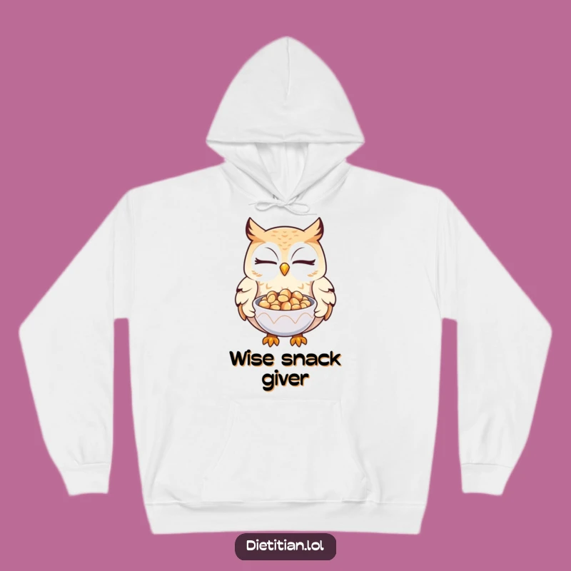 Funny Owl Seed Guardian Hoodie: Cozy Comfort with Comical Wisdom