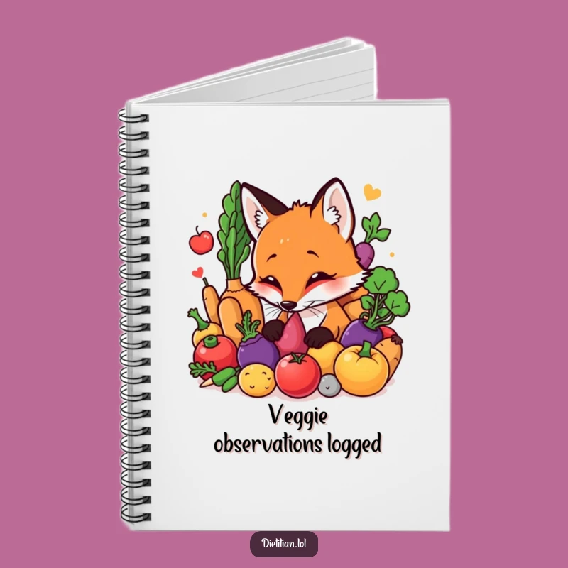 Funny Fox Vegetable Journal: Jot Down Ideas with Hilarious Flair!