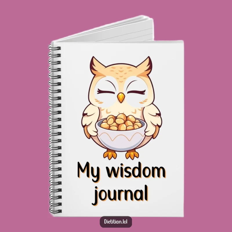 Funny Owl Seed Journal: Record Your Wise Thoughts with Humor
