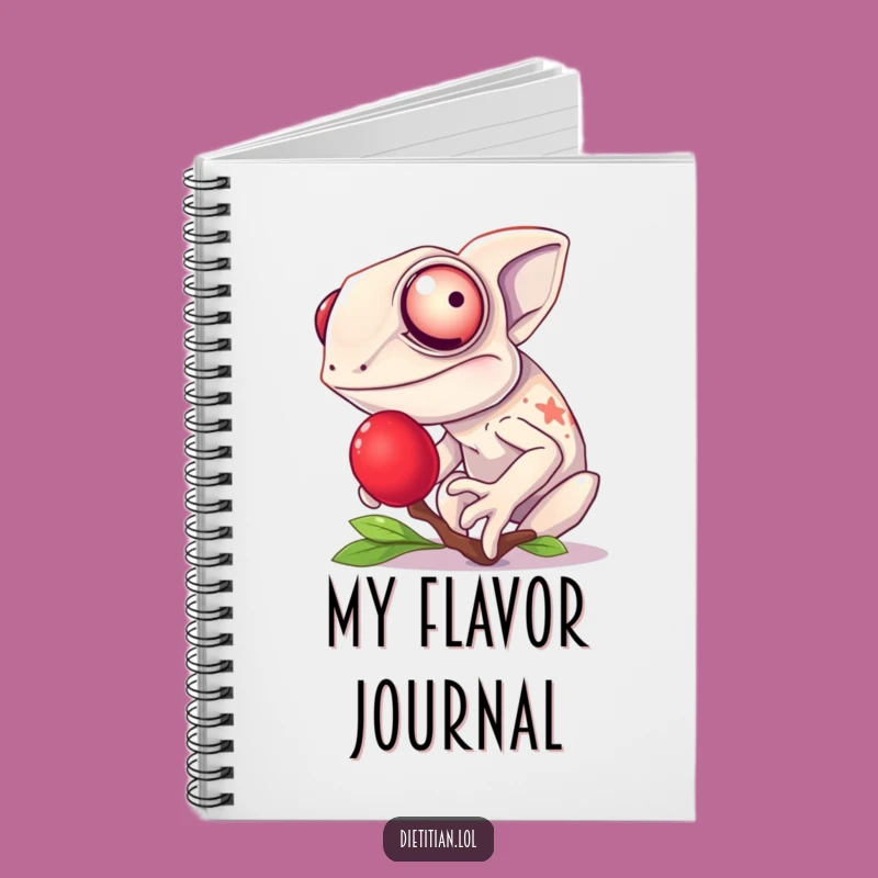 Funny Chameleon Berry Journal: Capture Your Colorful Ideas with Humor
