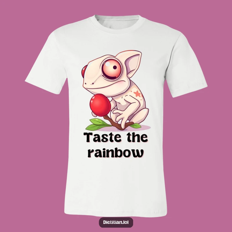 Funny Chameleon Berry Laugh Tee: Wear Your Humorous Expression